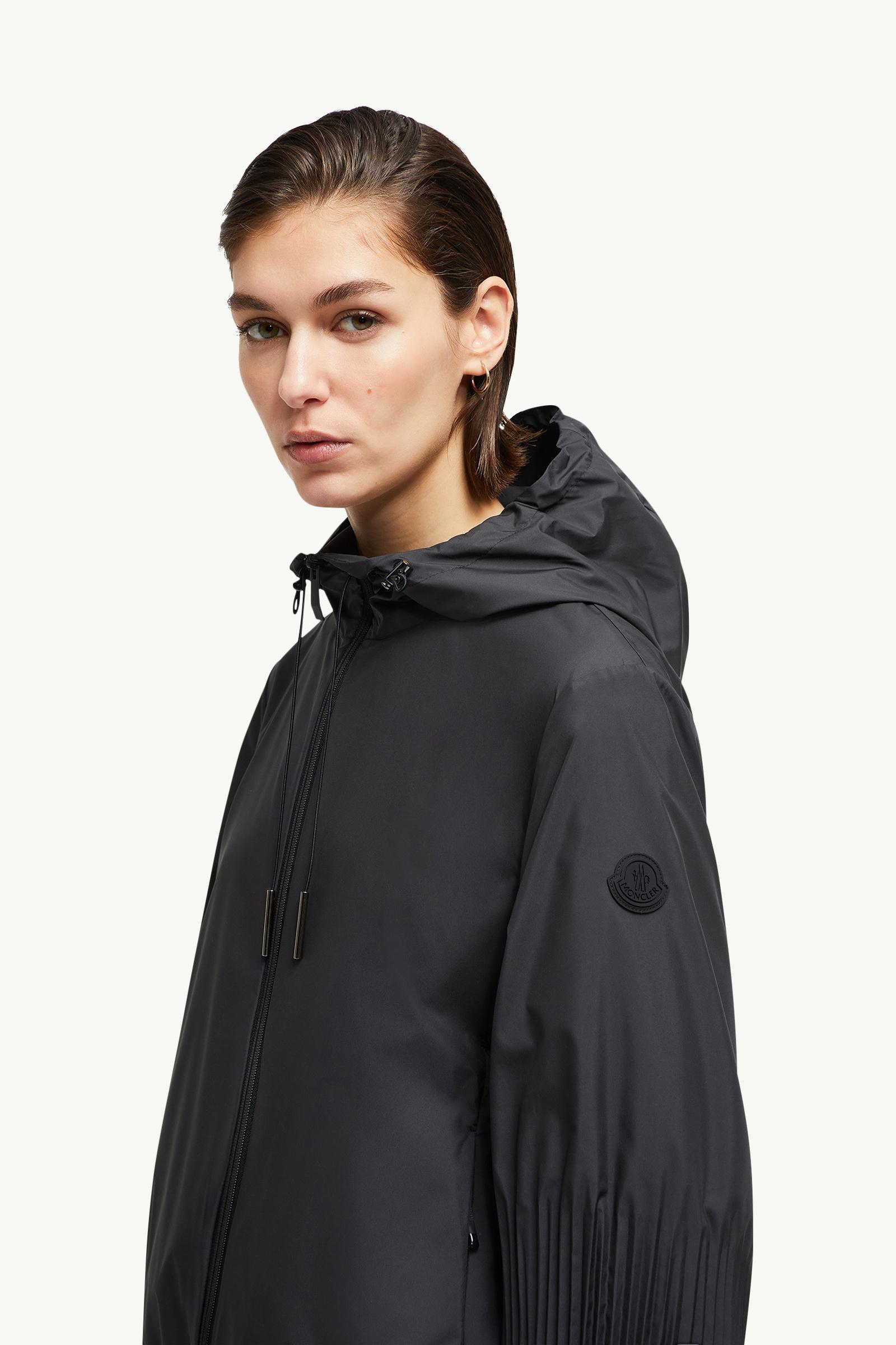 Panat Hooded Windbreaker Women Black Moncler 1