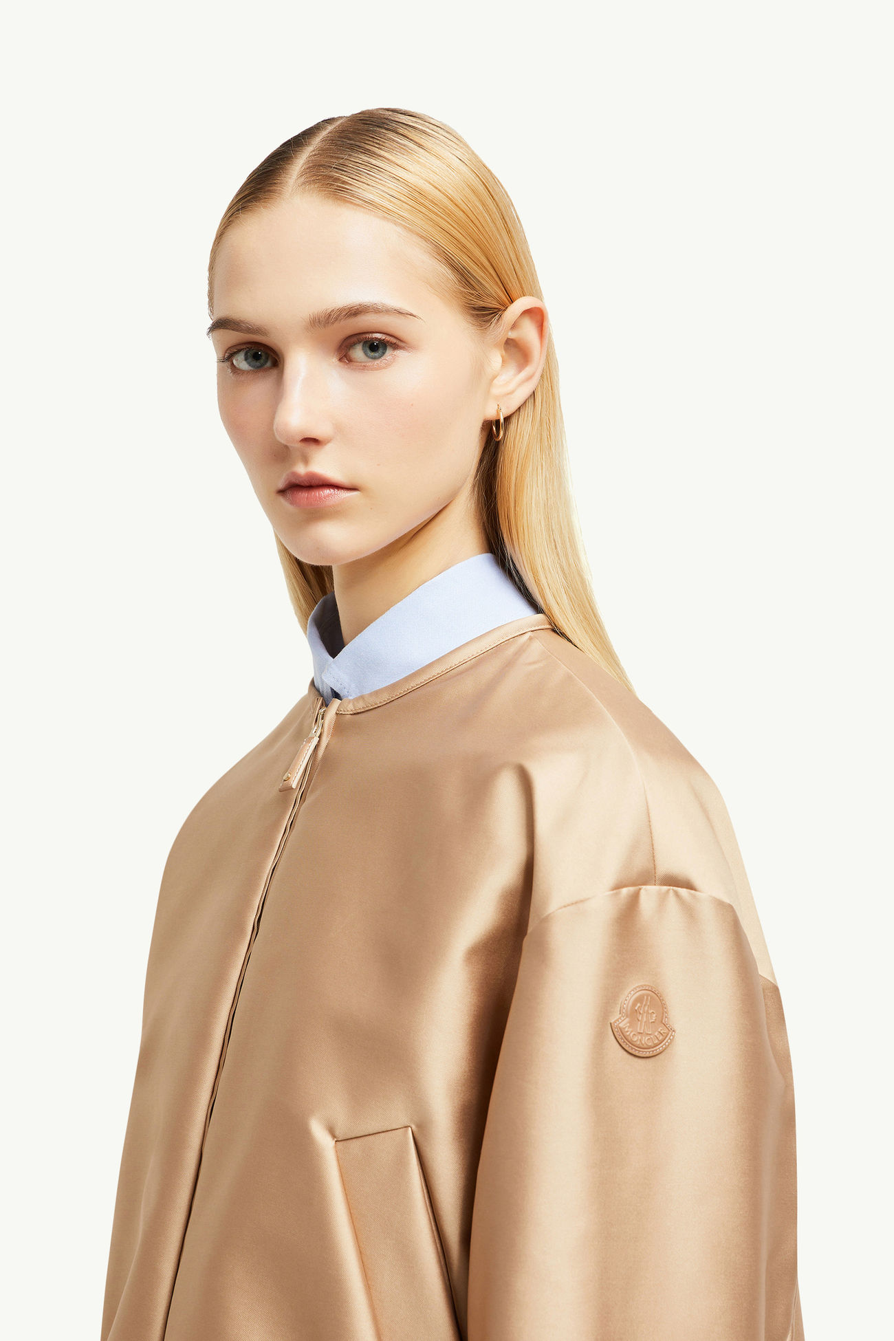 Maupa Duchesse Daunen-Bomberjacke Damen Beige Moncler 1