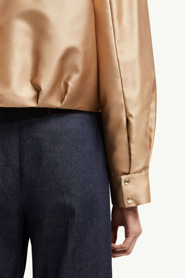 Bomber Maupa en duchesse Femmes Beige Moncler 7