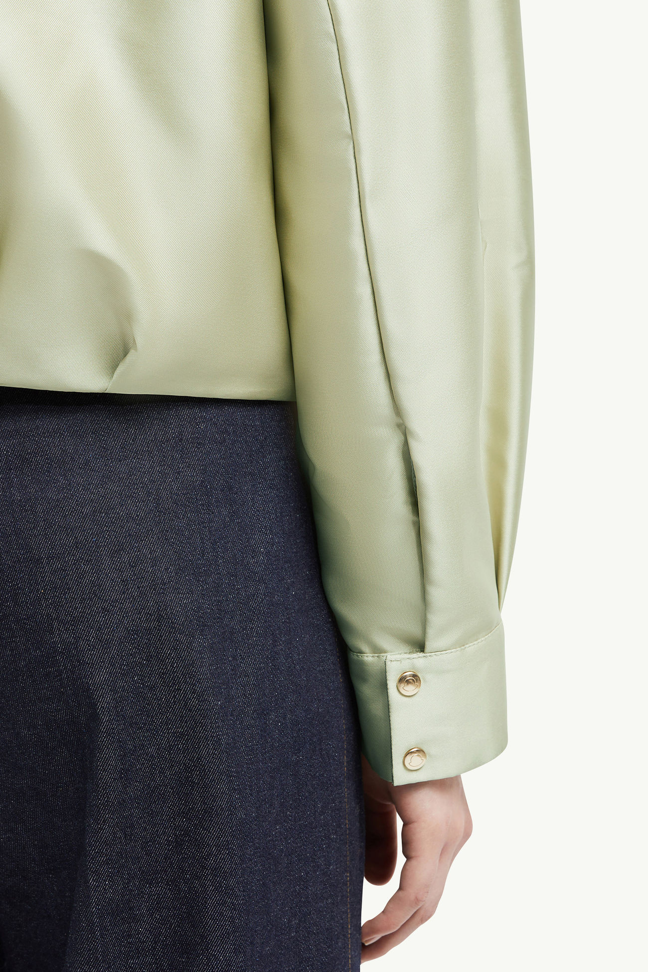 Bomber Maupa en duchesse Femmes Vert Clair Moncler 7