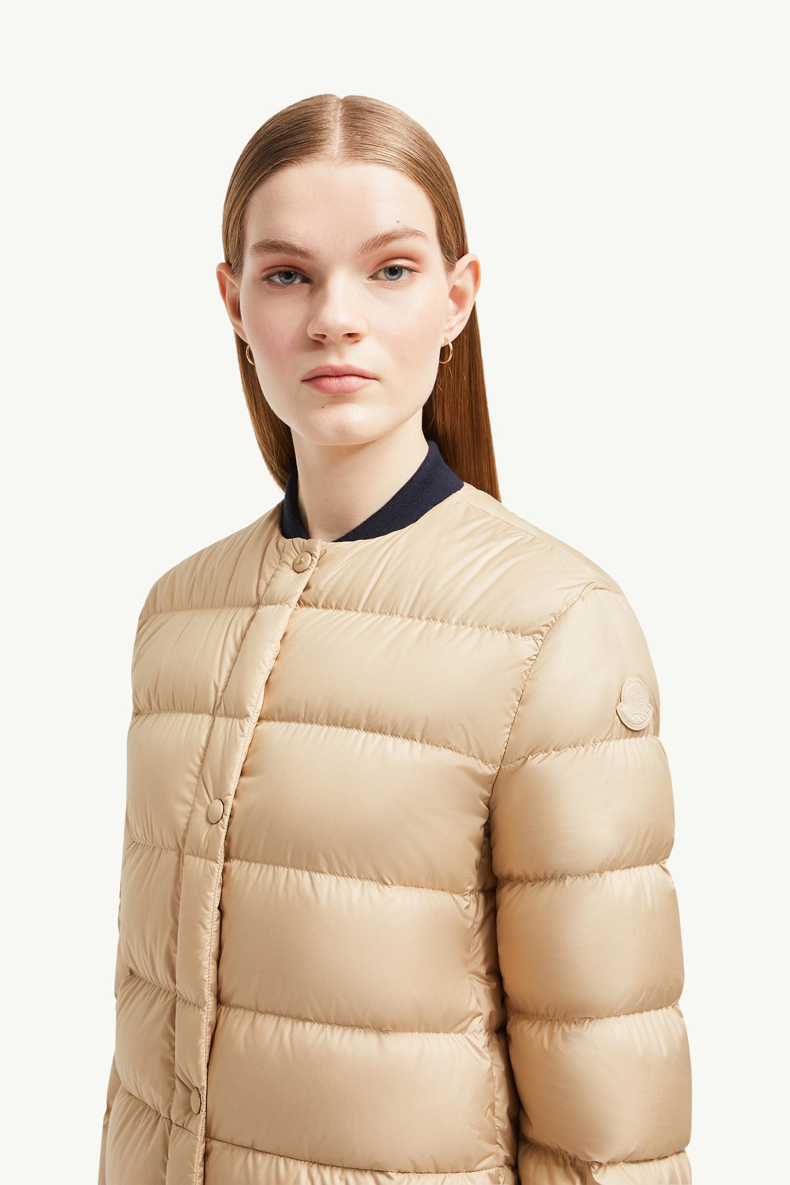 Gerbe短身羽絨外套 女士 米色 Moncler 1