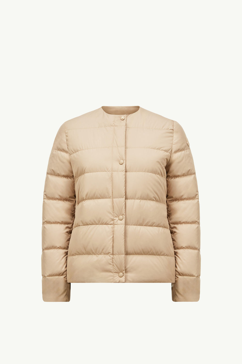 Gerbe Short Down Jacket Women Beige Moncler 2