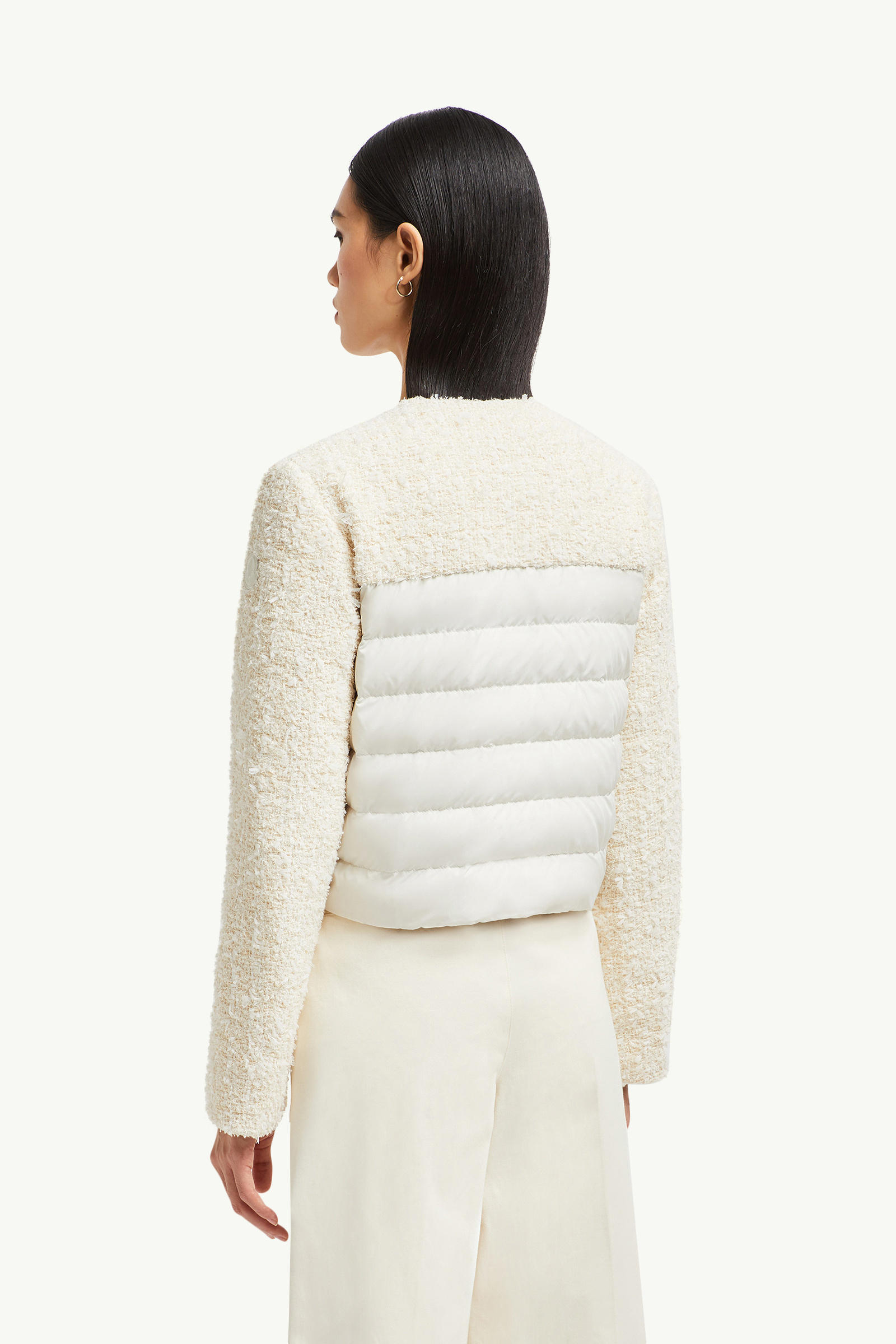 Dauphinショートダウンジャケット レディース ホワイトアイボリー Moncler 4