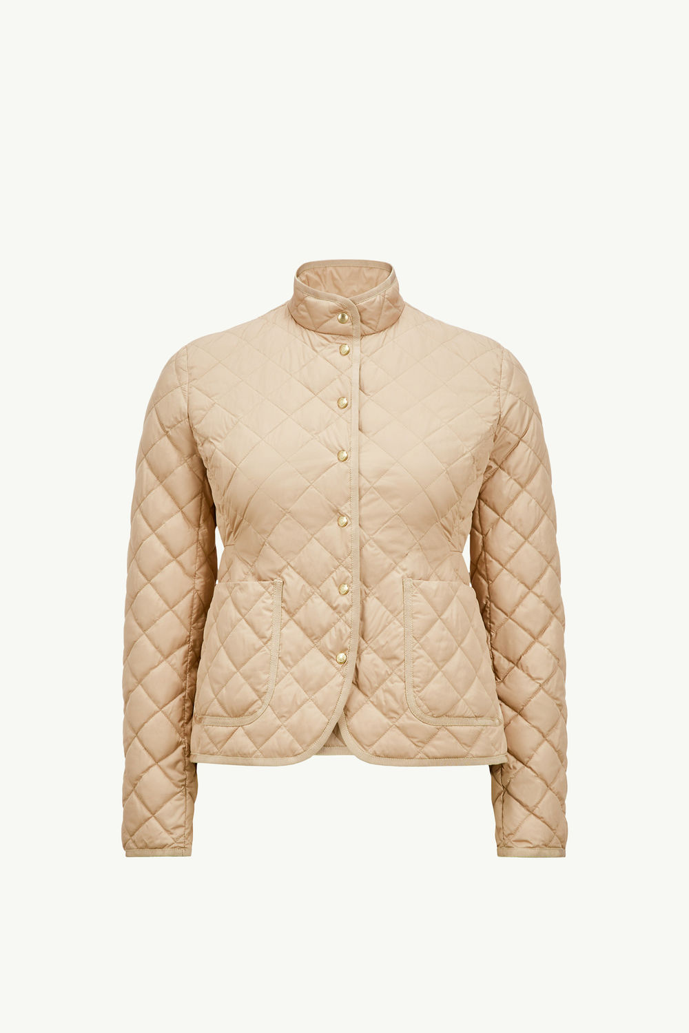 Doudoune courte ajustée et évasée Epin Femmes Beige Moncler 2