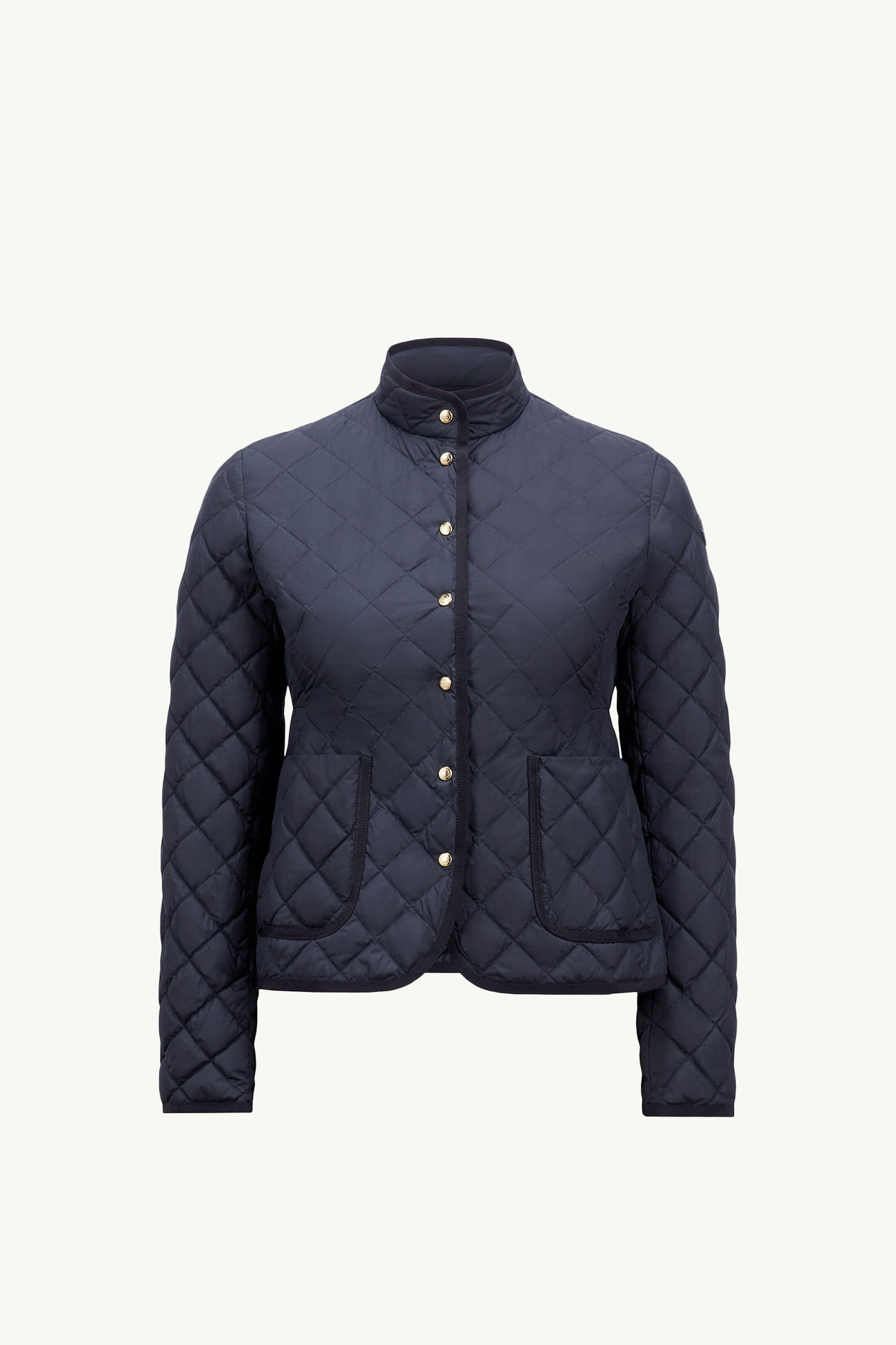 Piumino corto Epin aderente e svasato Donna Blu Navy Moncler 2