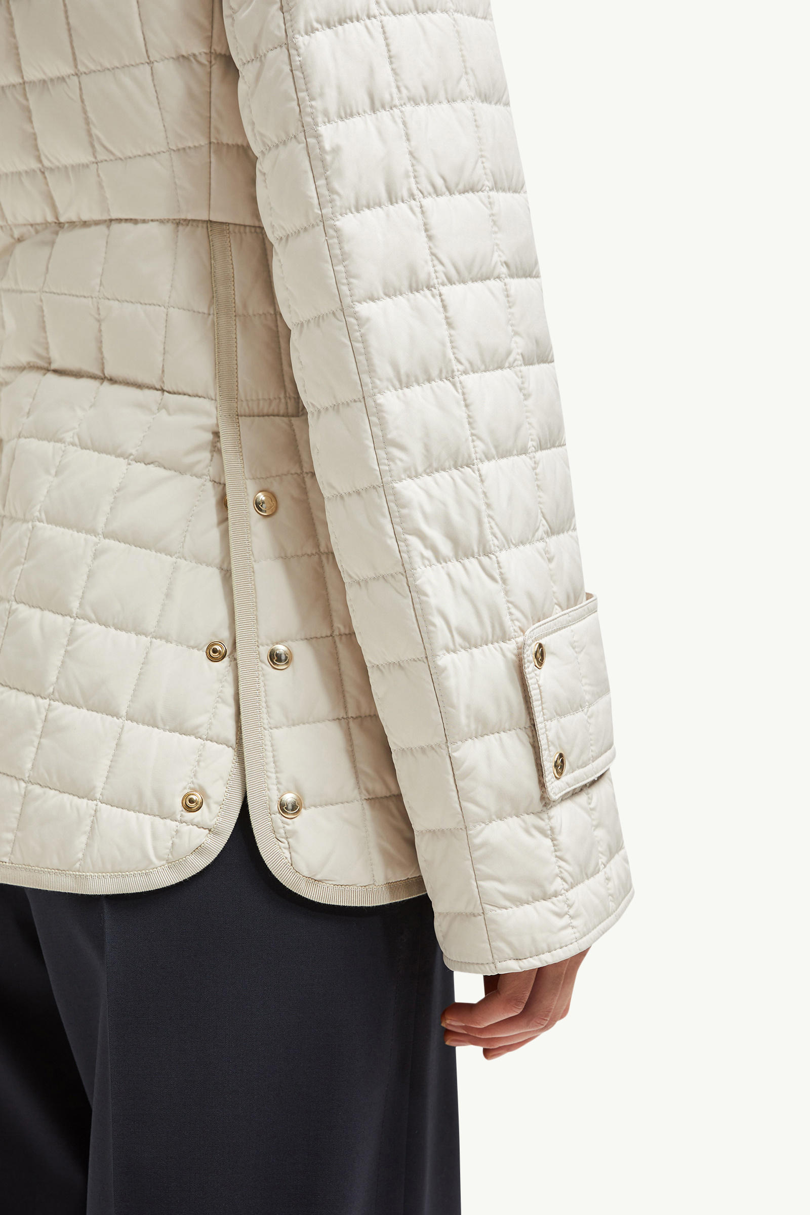 Doudoune-chemise Epinal à matelassage en carrés Femmes Blanc Ivoire Moncler 6