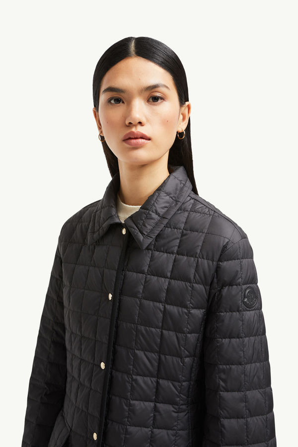 Epinalダウンシャツジャケット レディース ブラック Moncler 1