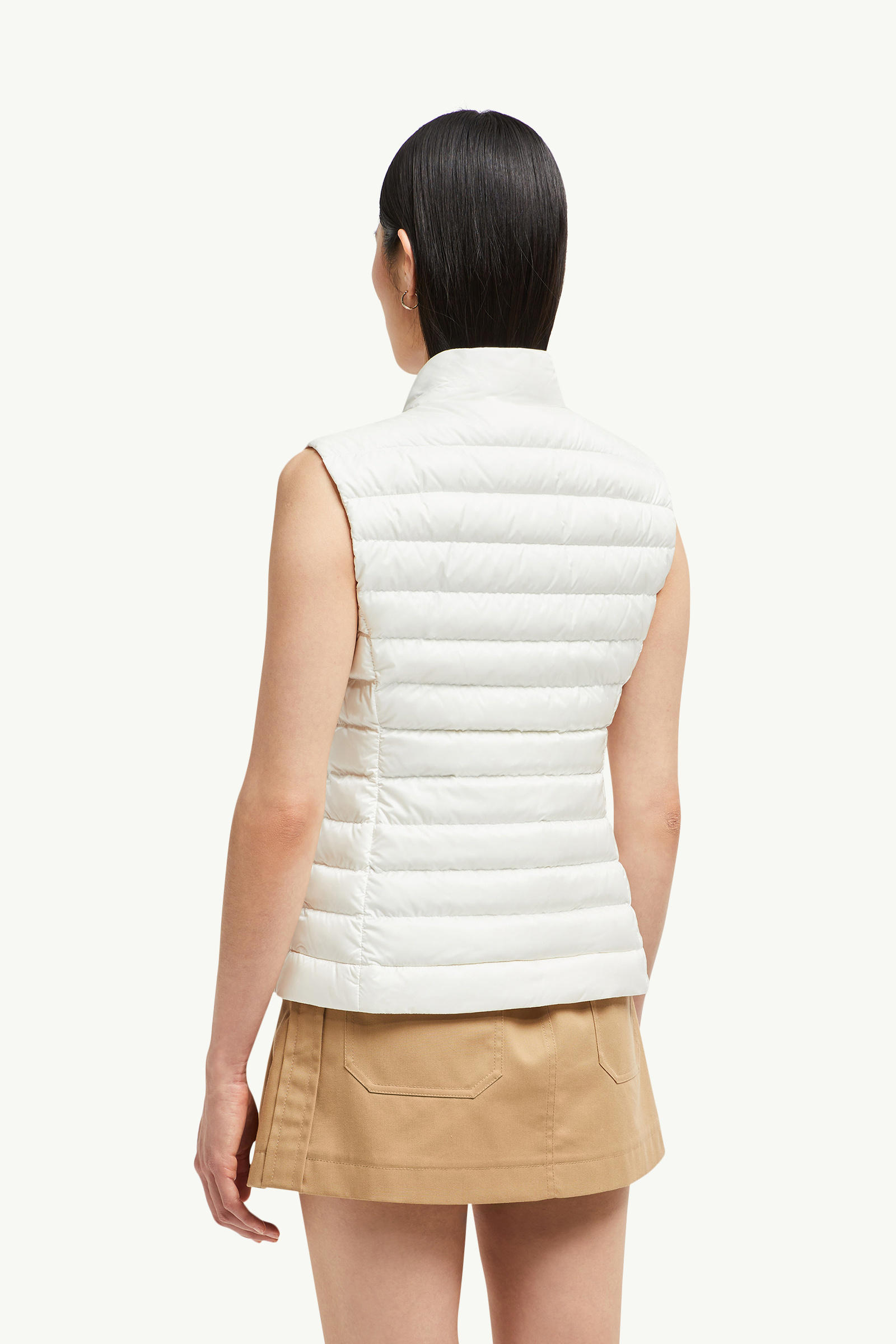 Igens Down Gilet Women White Moncler 4