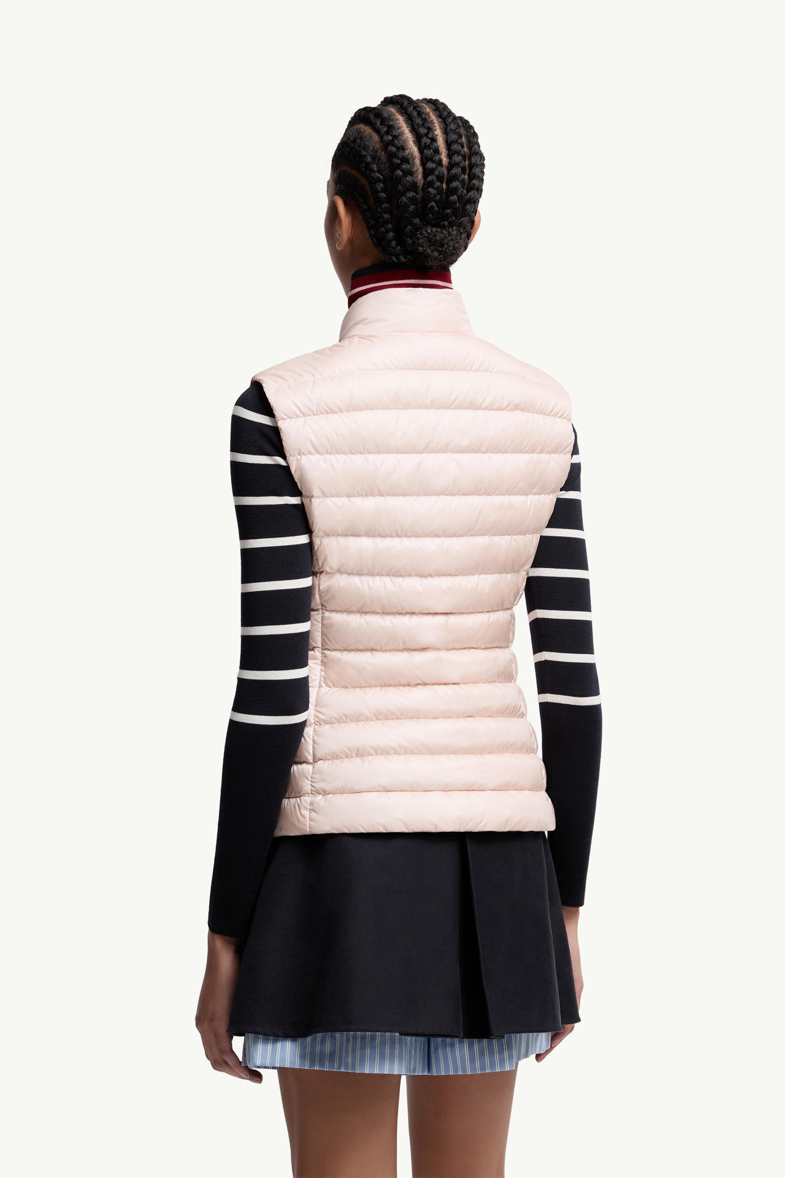 Igens Down Gilet Women Light Pink Moncler 4