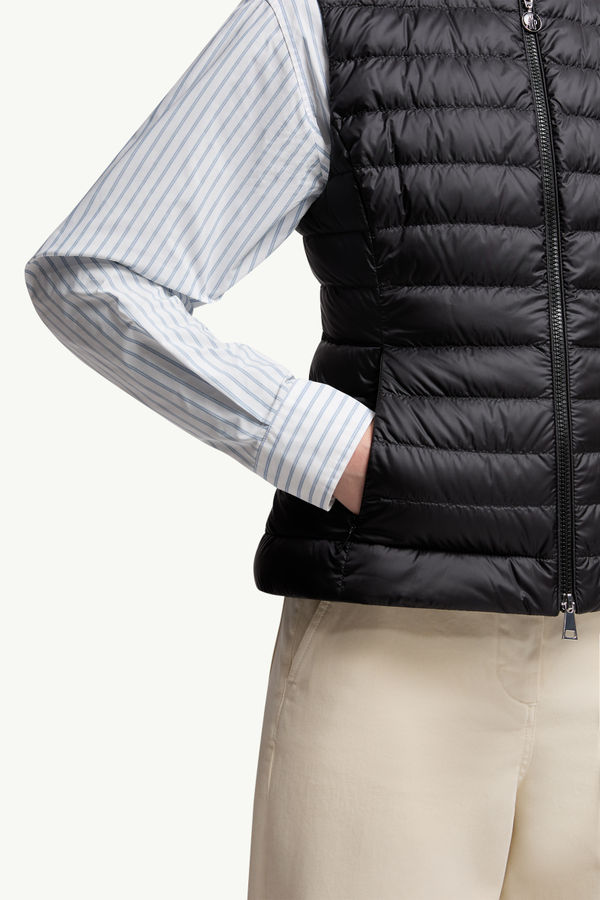 Igens Down Gilet Women Black Moncler 5