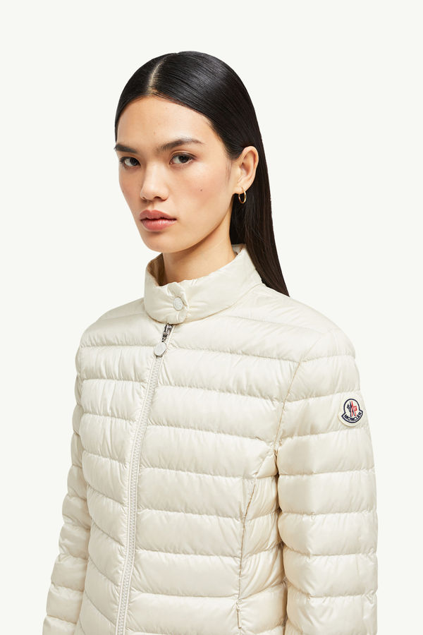 Igelle kurze Daunenjacke Damen Weiß-Elfenbein Moncler 1