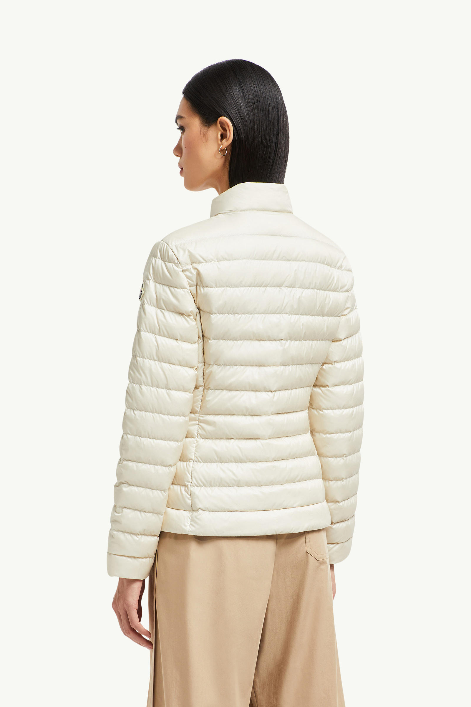 Igelle Short Down Jacket Women White Ivory Moncler 4