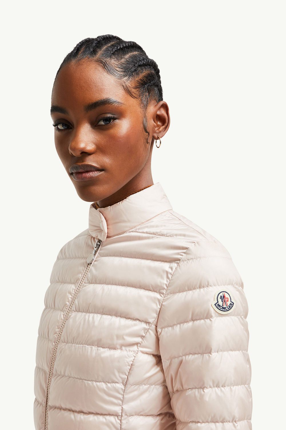 Igelle Short Down Jacket Women Light Pink Moncler 1