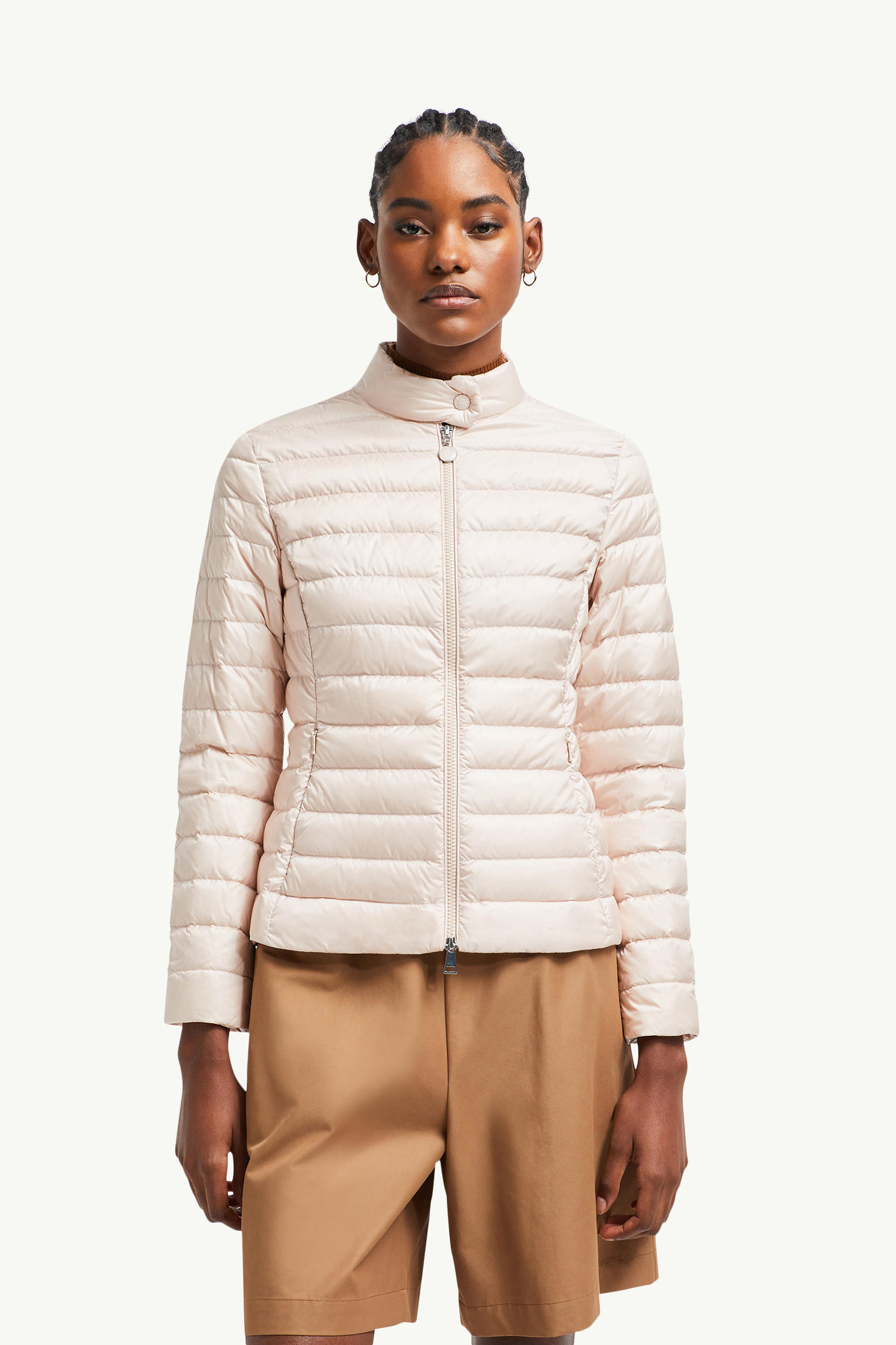 Igelle Short Down Jacket Women Light Pink Moncler 3
