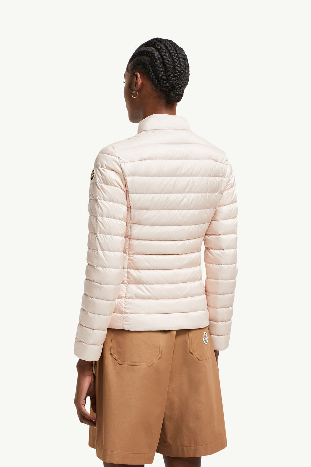 Igelle Short Down Jacket Women Light Pink Moncler 4
