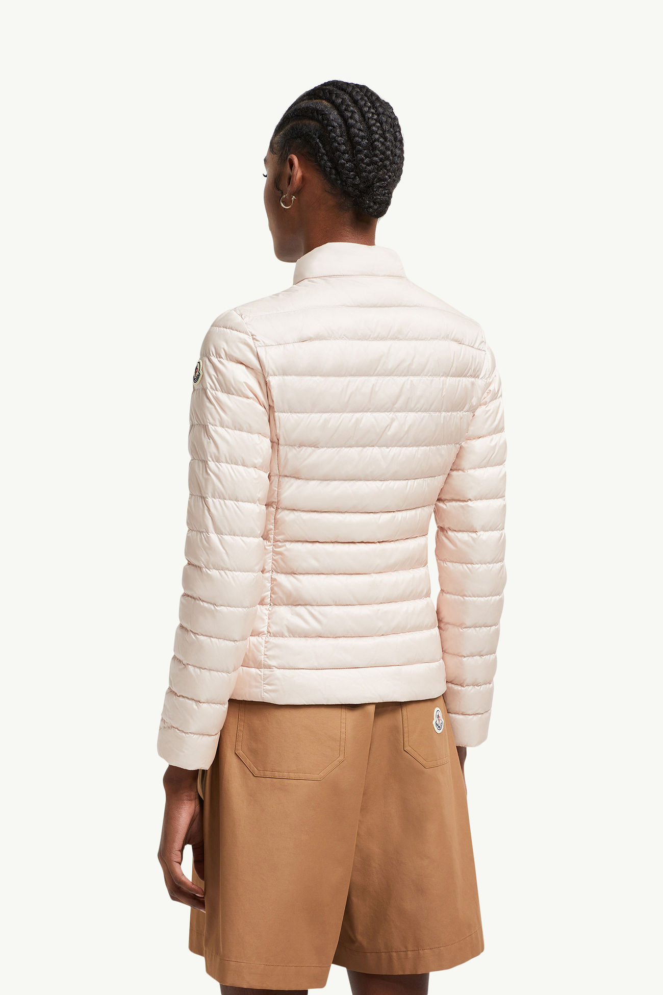 Igelle Short Down Jacket Women Light Pink Moncler 4