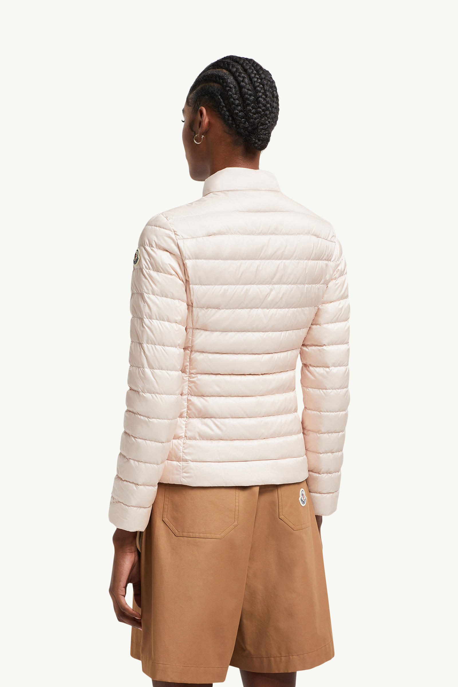 Igelle Short Down Jacket Women Light Pink Moncler 4