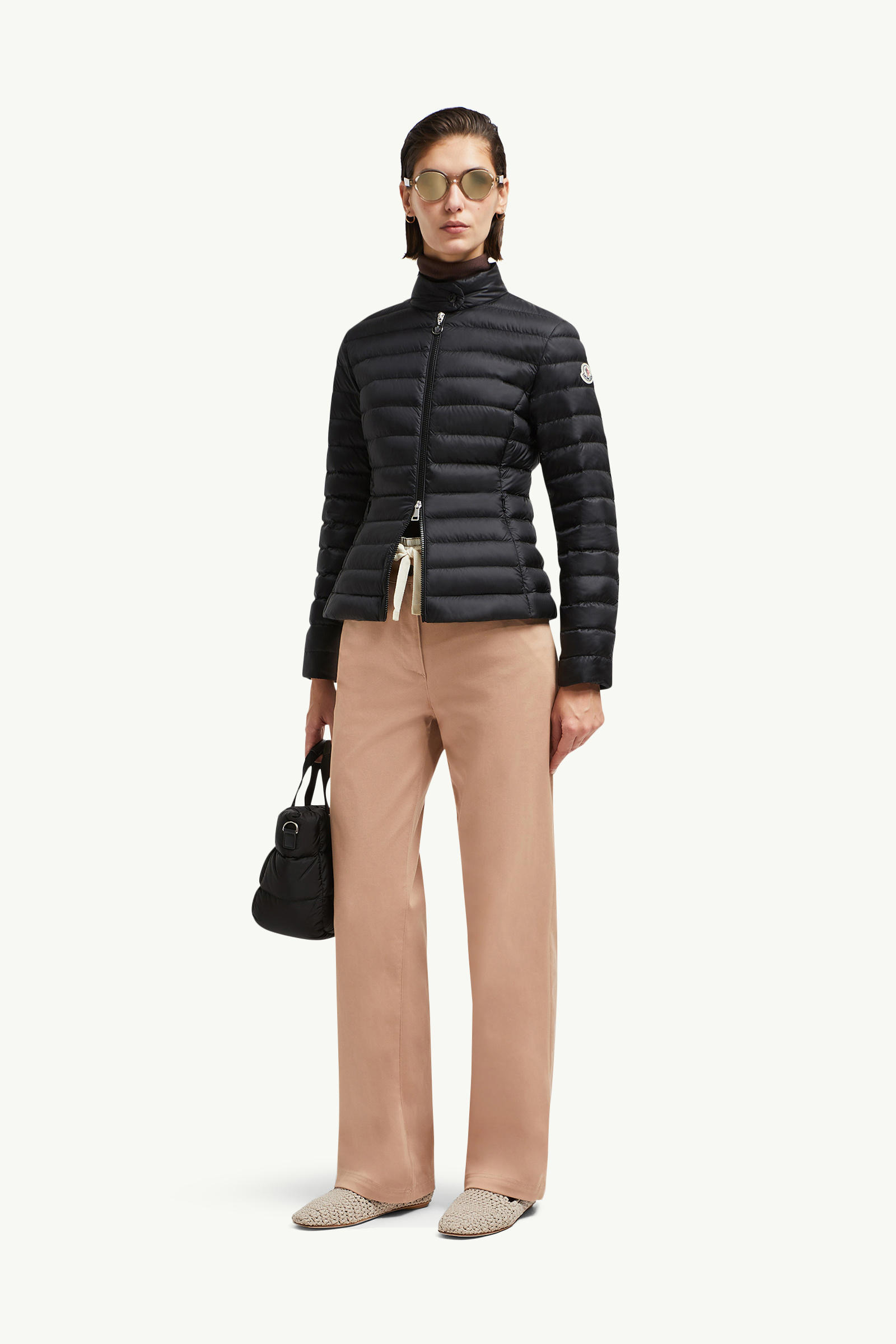 Igelle Short Down Jacket Women Black Moncler 0