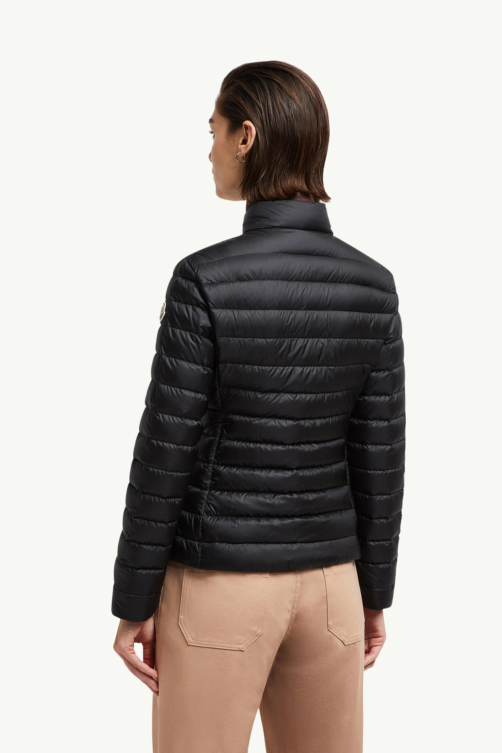 Igelle Short Down Jacket Women Black Moncler 4