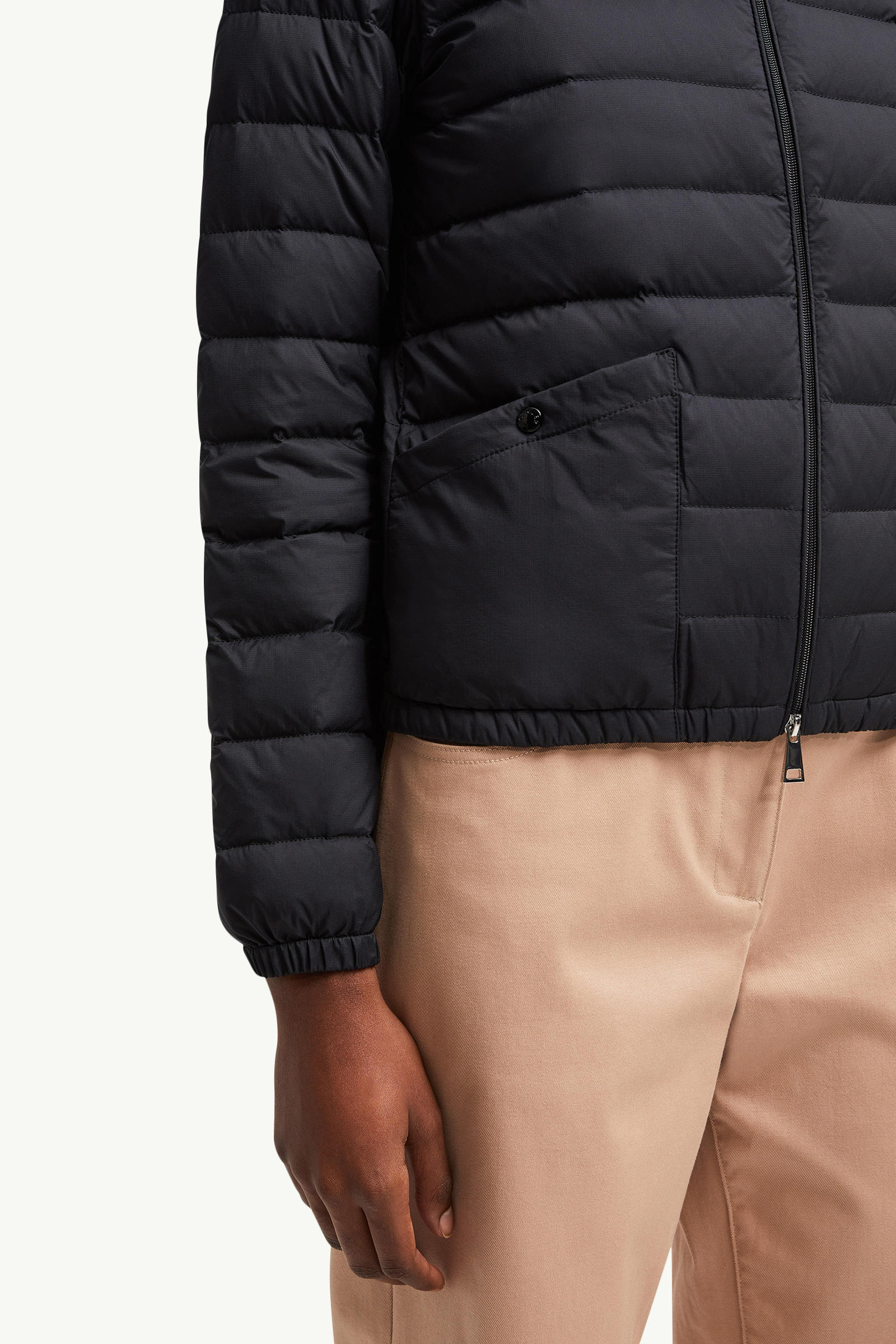 Hede連帽短身羽絨外套 女士 黑色 Moncler 5