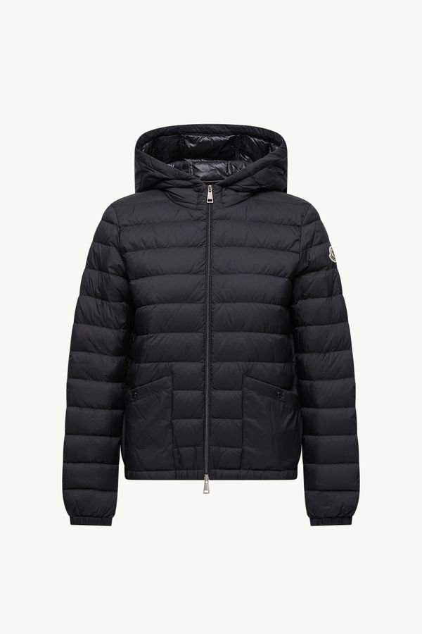 Doudoune courte Hede à capuche Femmes Noir Moncler 2