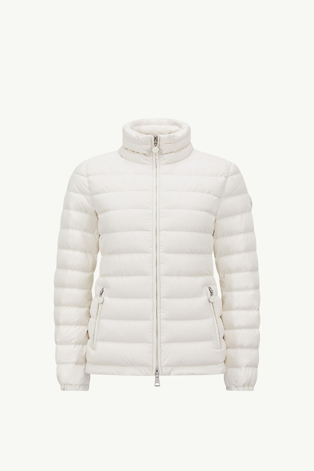 Abderos Short Down Jacket Women White Moncler 2