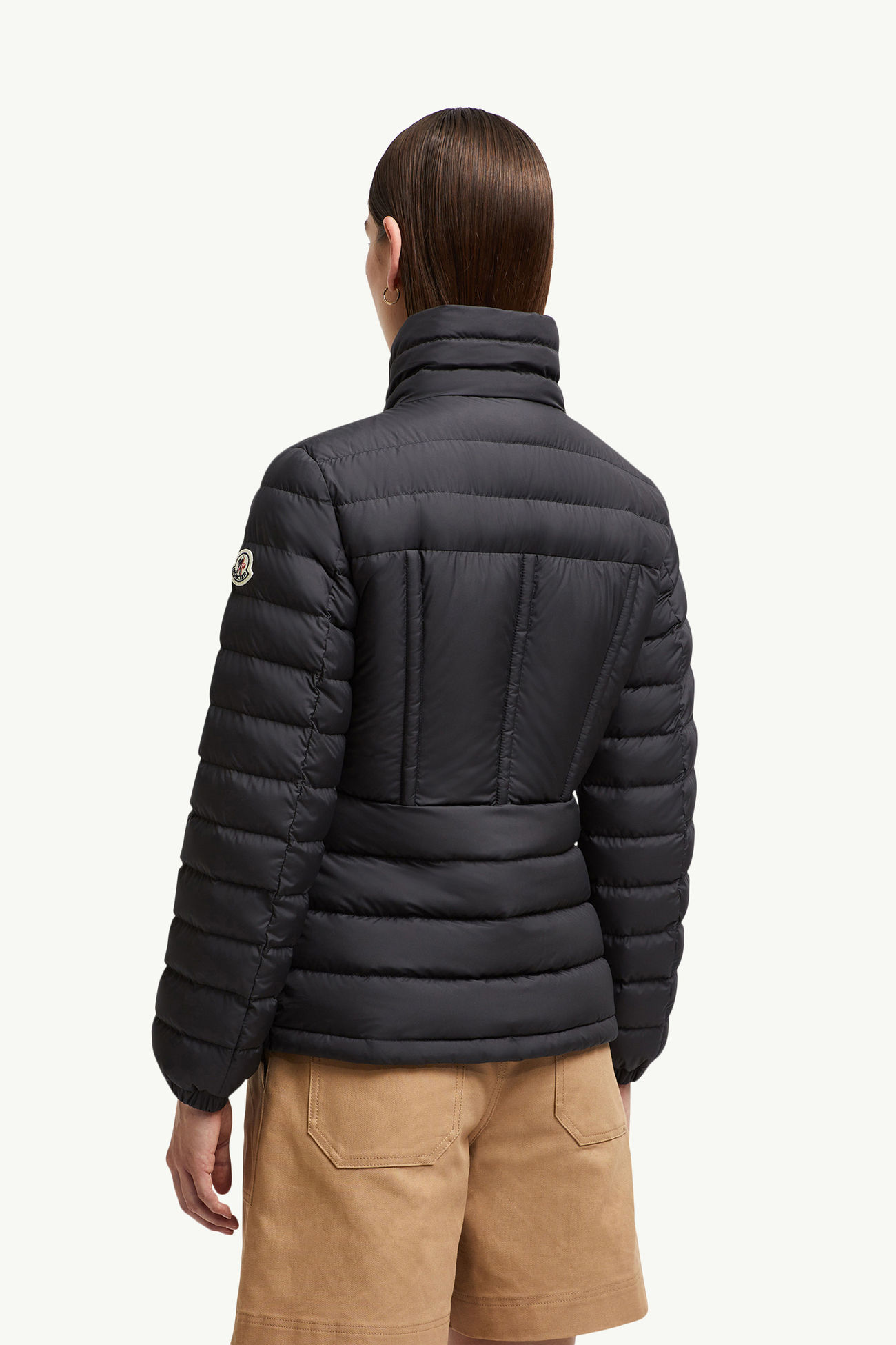 Abderos 쇼트 다운 재킷 여성 블랙 Moncler 4