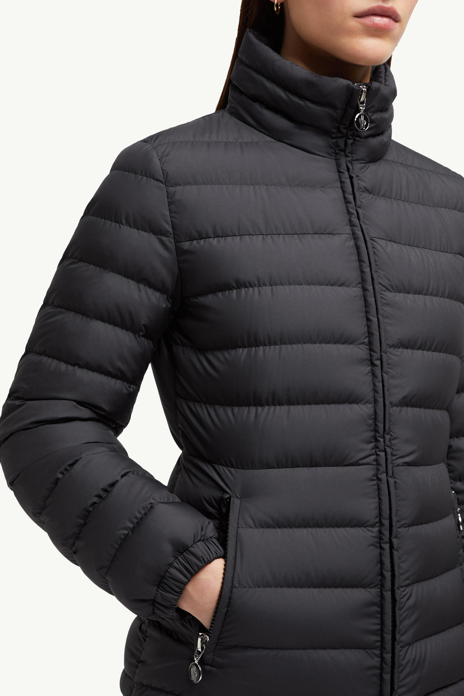 Abderos短身羽絨外套 女士 黑色 Moncler 5