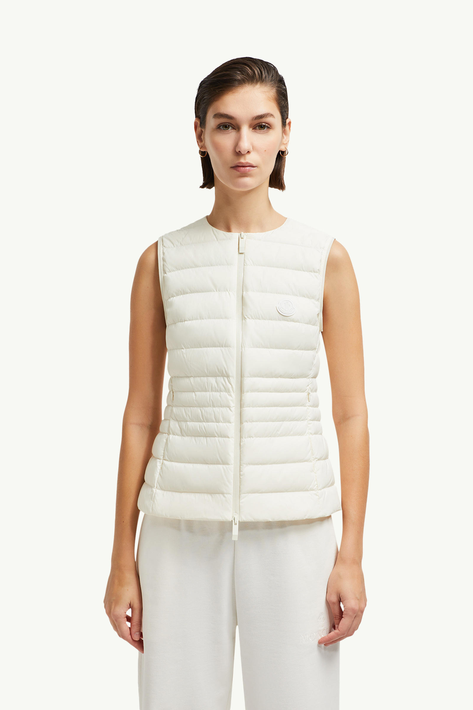 Irigny Down Gilet Women White Moncler 3