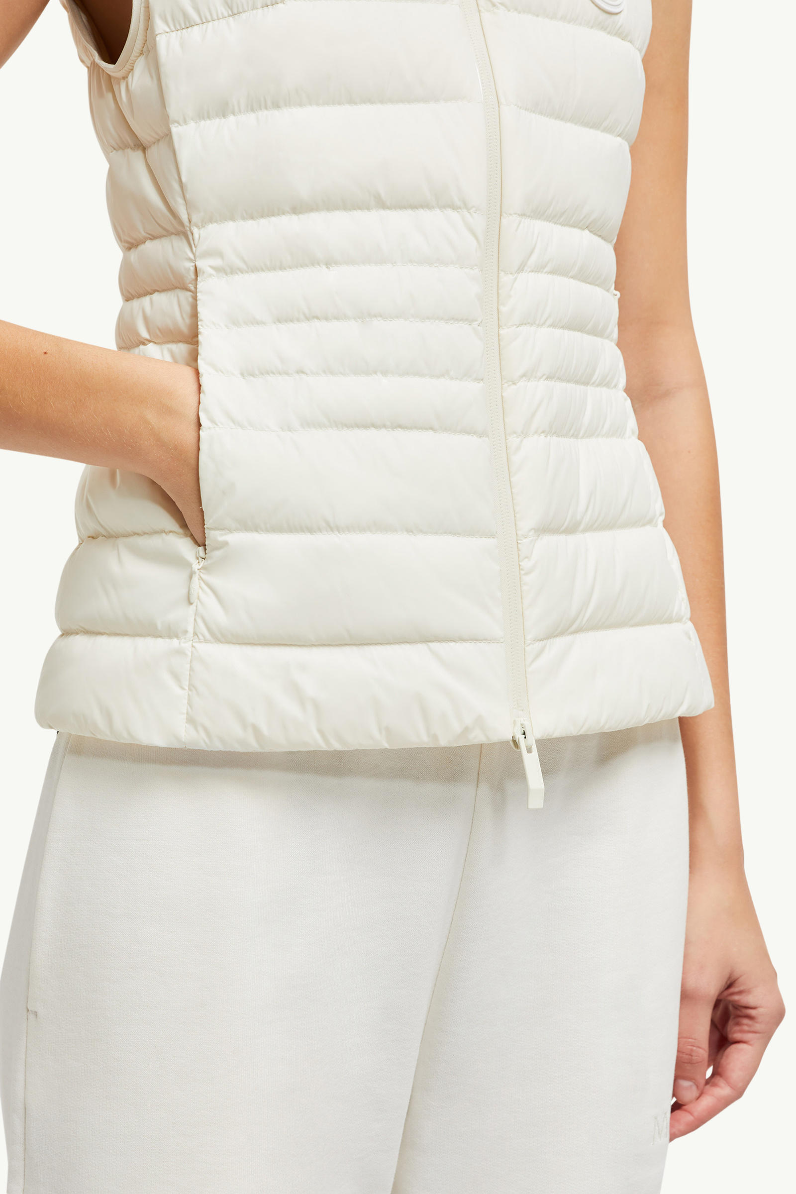 Irigny Daunenweste Damen Weiß Moncler 5