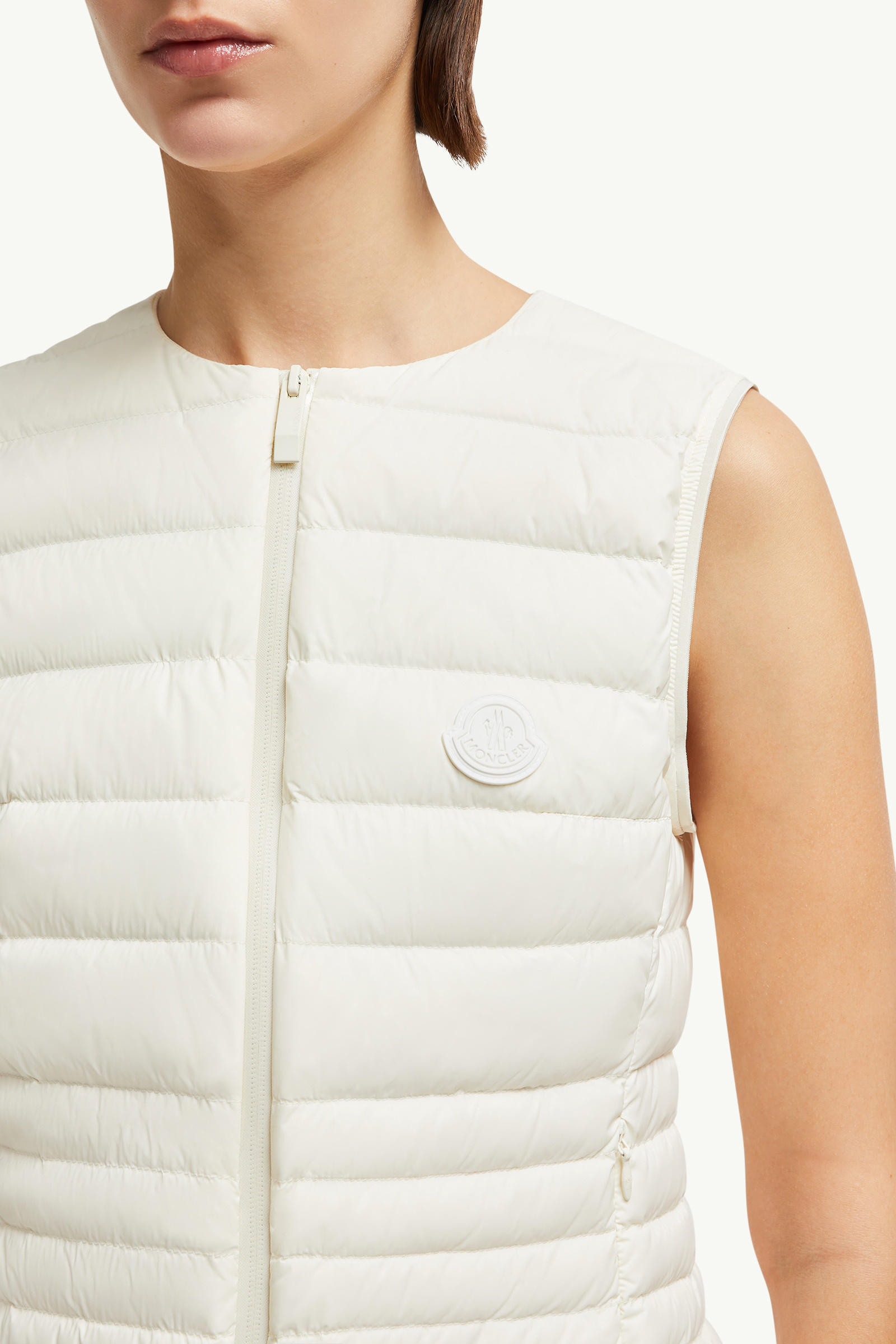 Irigny Daunenweste Damen Weiß Moncler 6