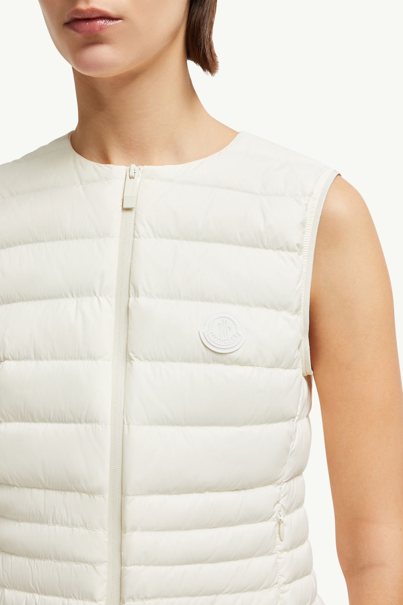 Irigny Down Gilet Women White Moncler 6