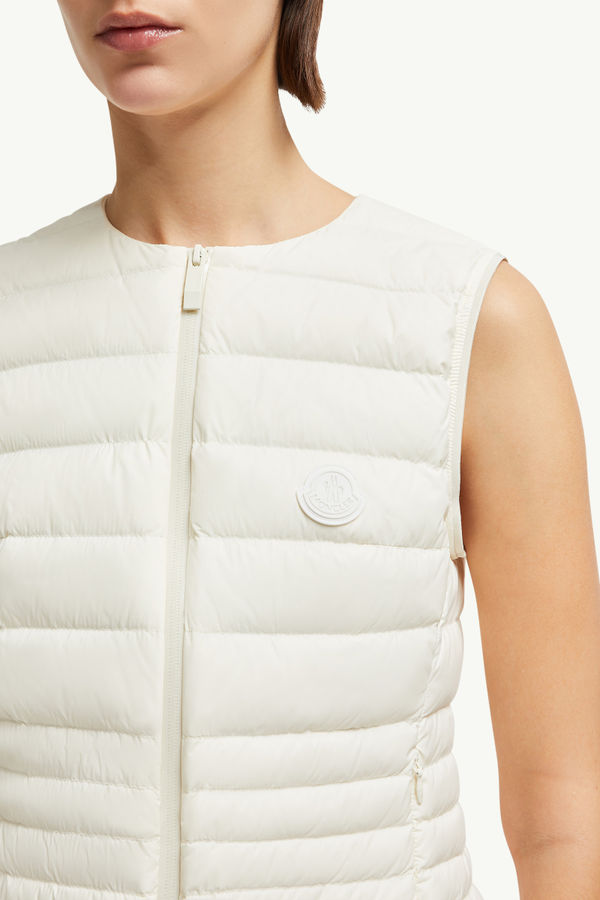 Irigny Down Gilet Women White Moncler 6