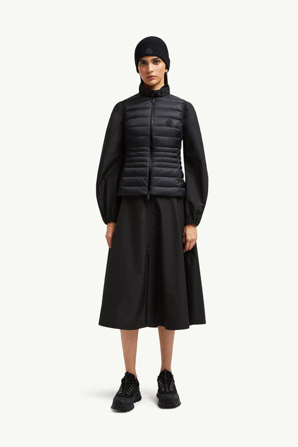 Irigny Down Gilet Women Black Moncler 0