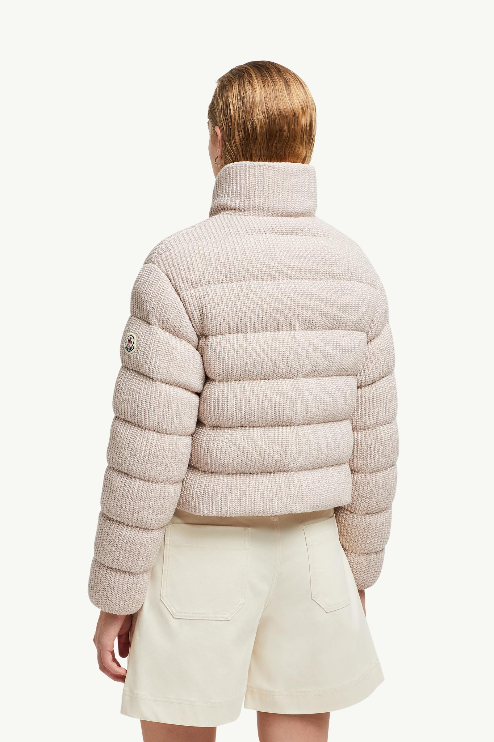 【送料&関税込】Moncler Light Pink Cotton Thoiry Padded Jack Light Pink Thoiry Laminated Cotton Short Down Jacket - Short