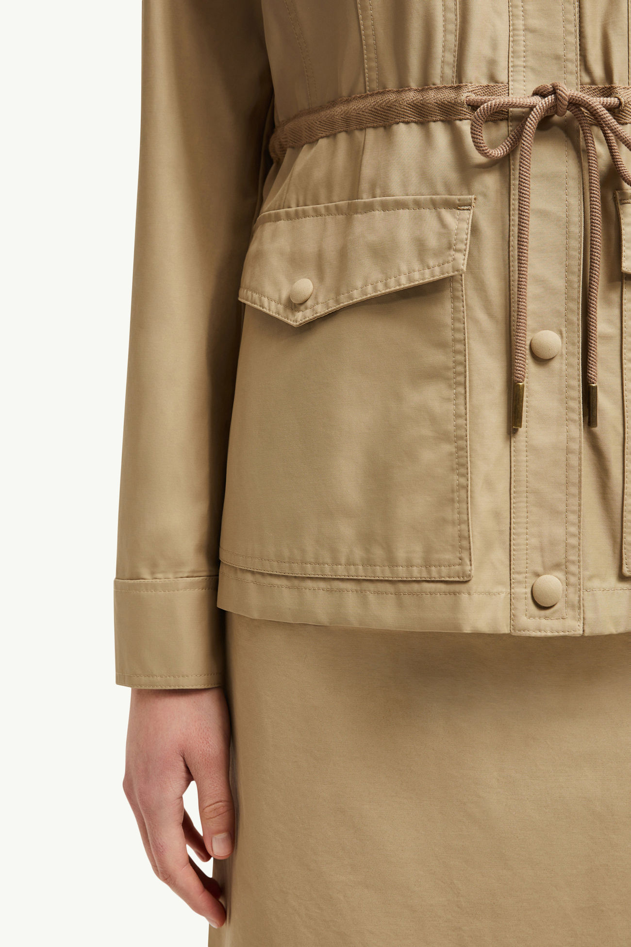 Field jacket Saulon Donna Beige Moncler 7