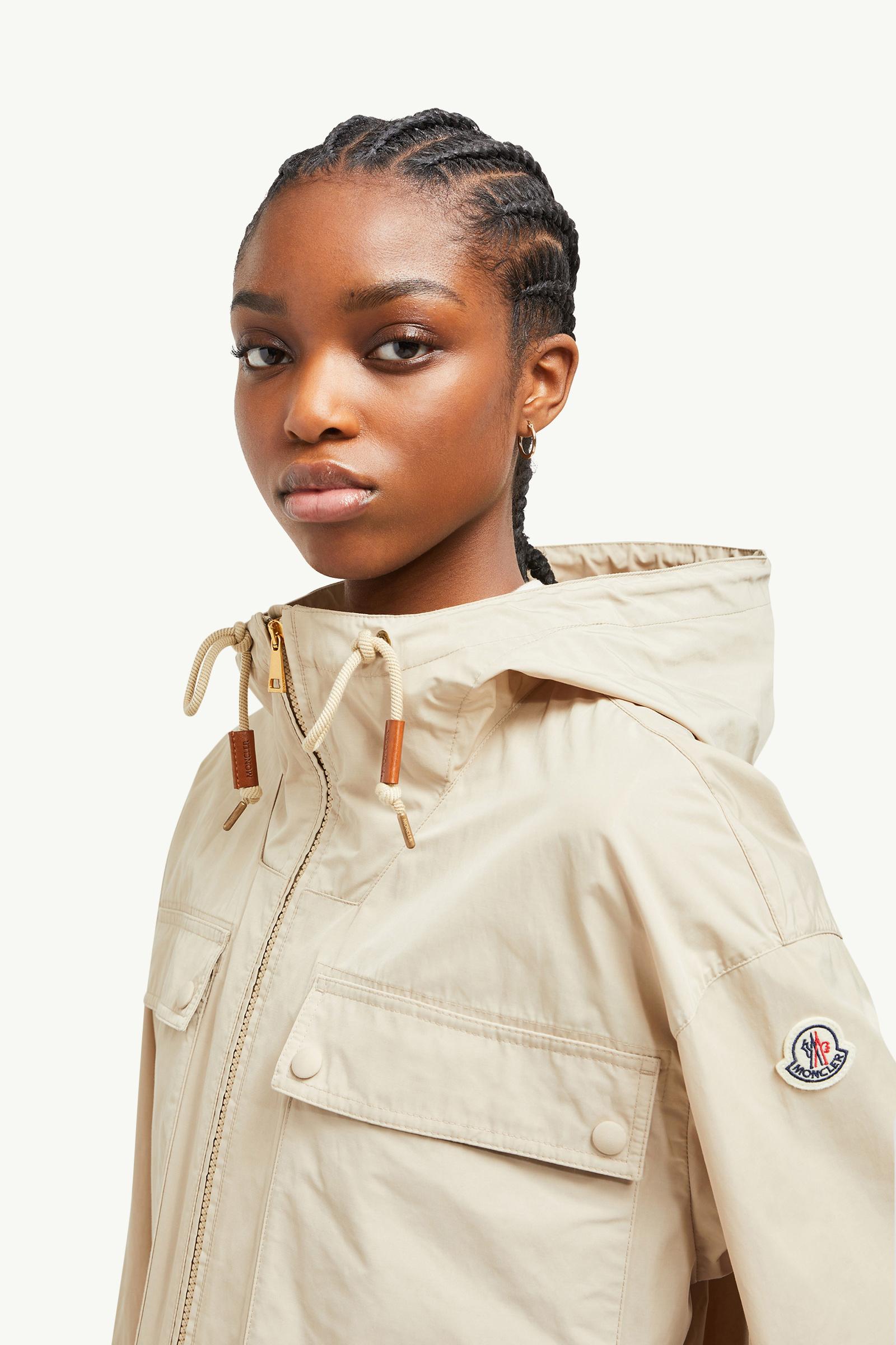 Sauvan Hooded Parka Women Light Beige Moncler 1