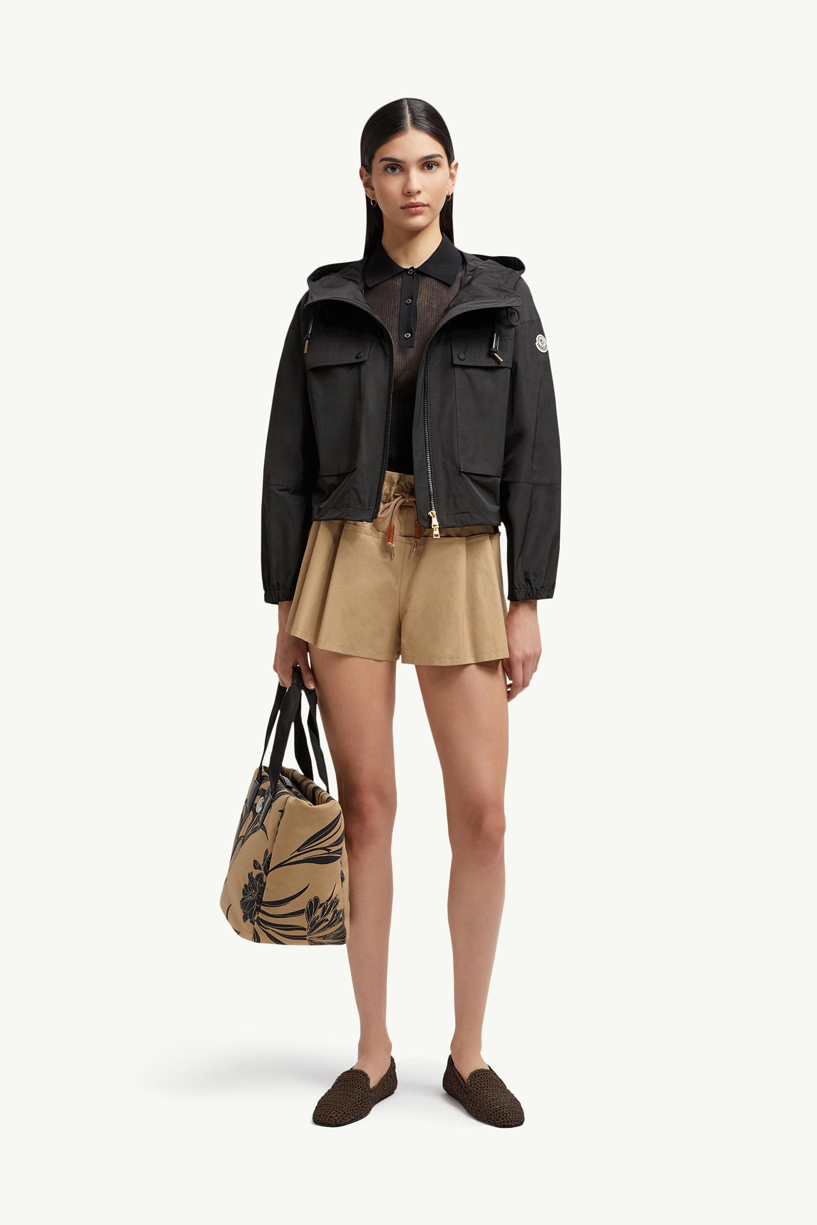 Black Sauvan Hooded Parka - Windbreakers & Raincoats for