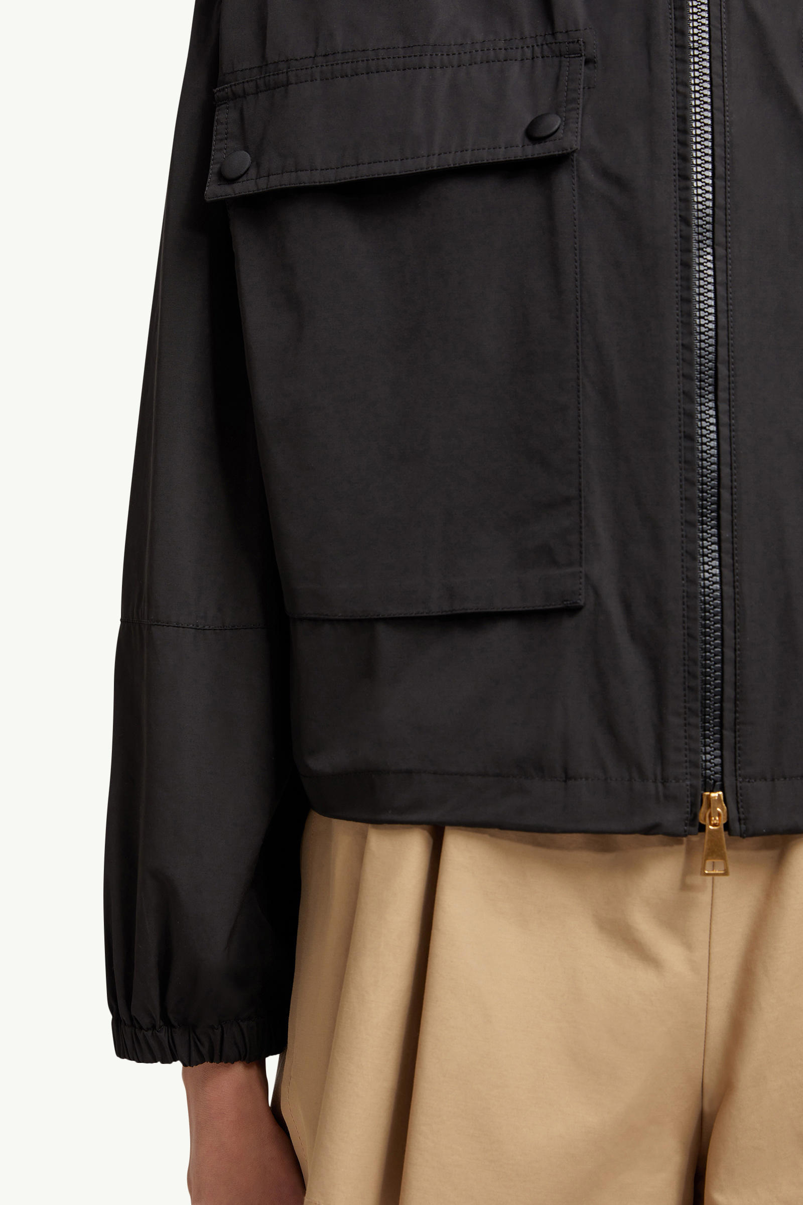 Sauvan Hooded Parka Women Black Moncler 6