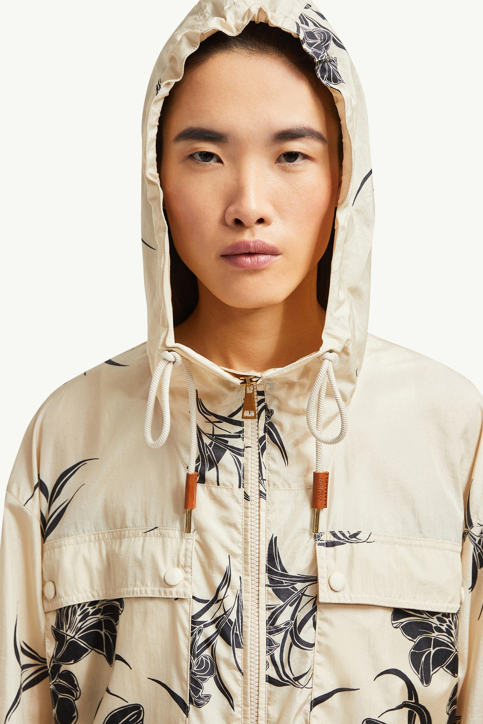 Veste Sauvan à capuche Femmes Beige Clair Moncler 6