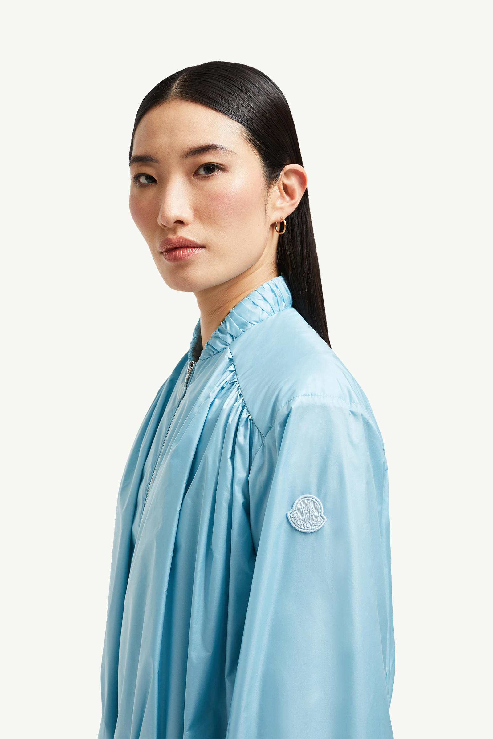 Chazeron 보머 재킷 여성 라이트 블루 Moncler 1