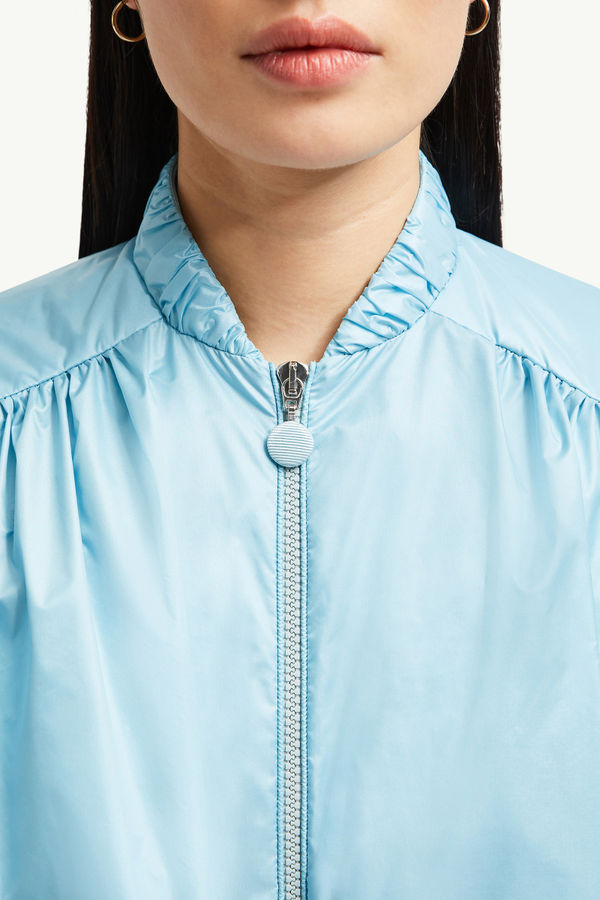 Chazeron Bomber Jacket Women Light Blue Moncler 6