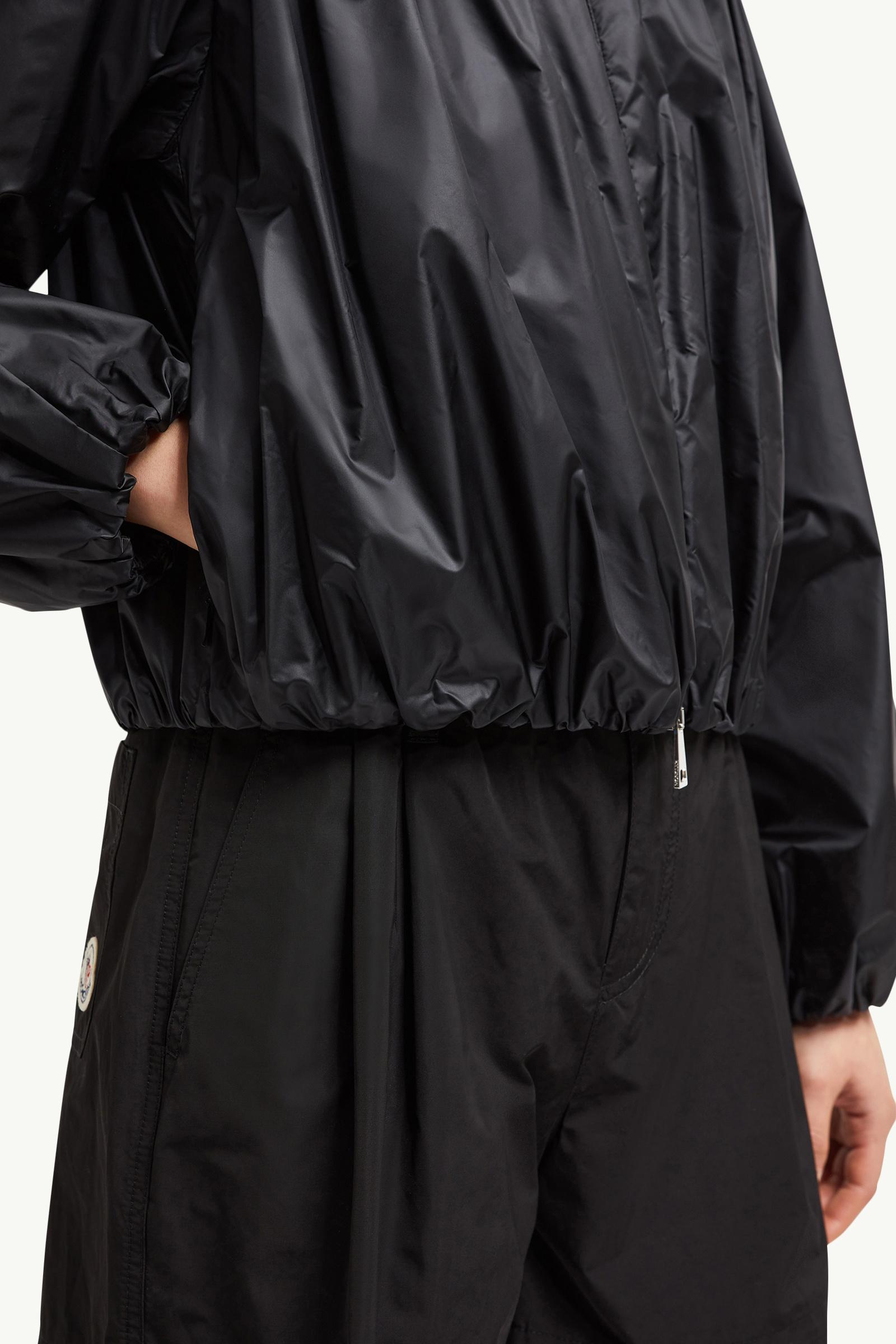Black Chazeron Bomber Jacket - Windbreakers & Raincoats for Women