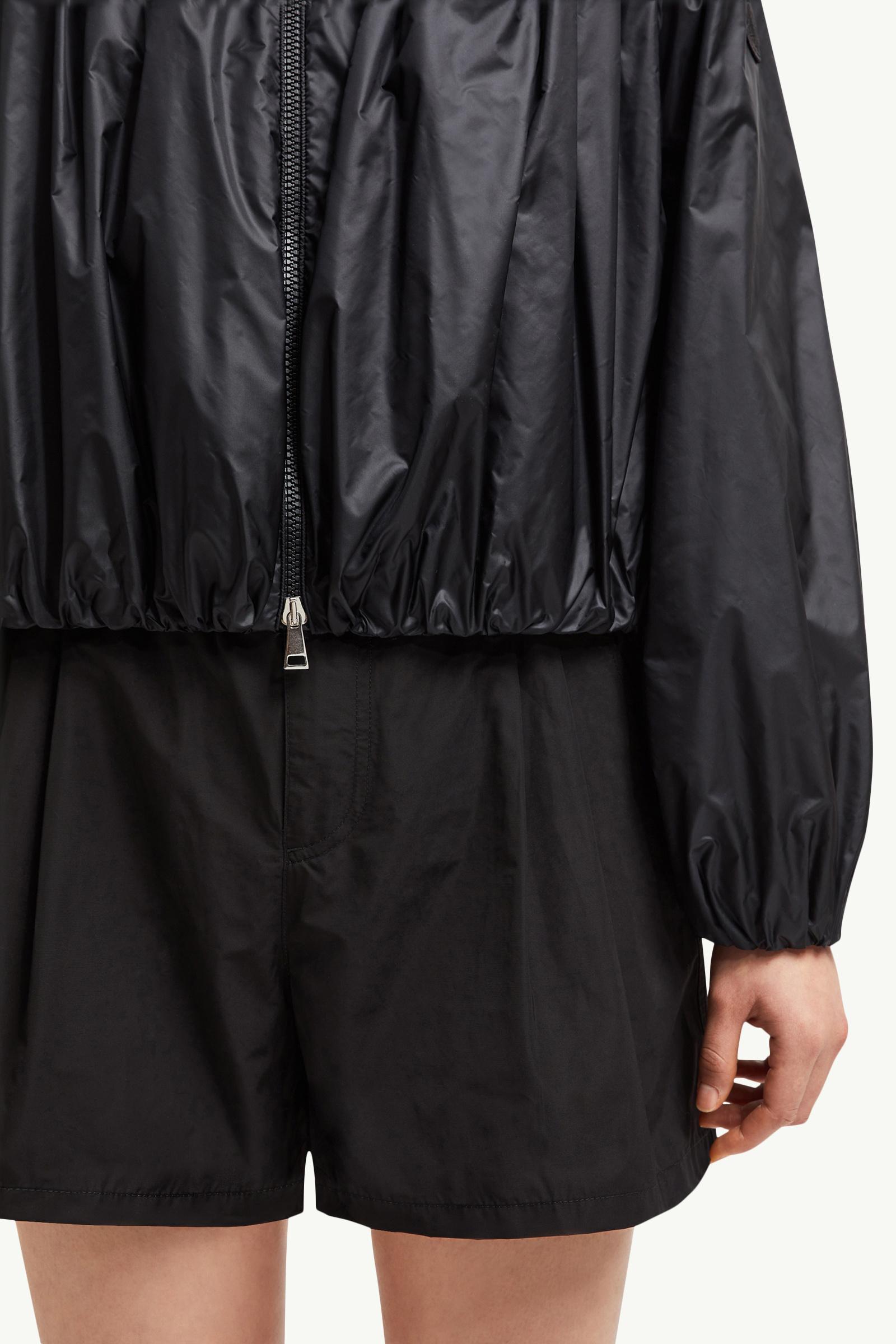 Black Chazeron Bomber Jacket - Windbreakers & Raincoats for