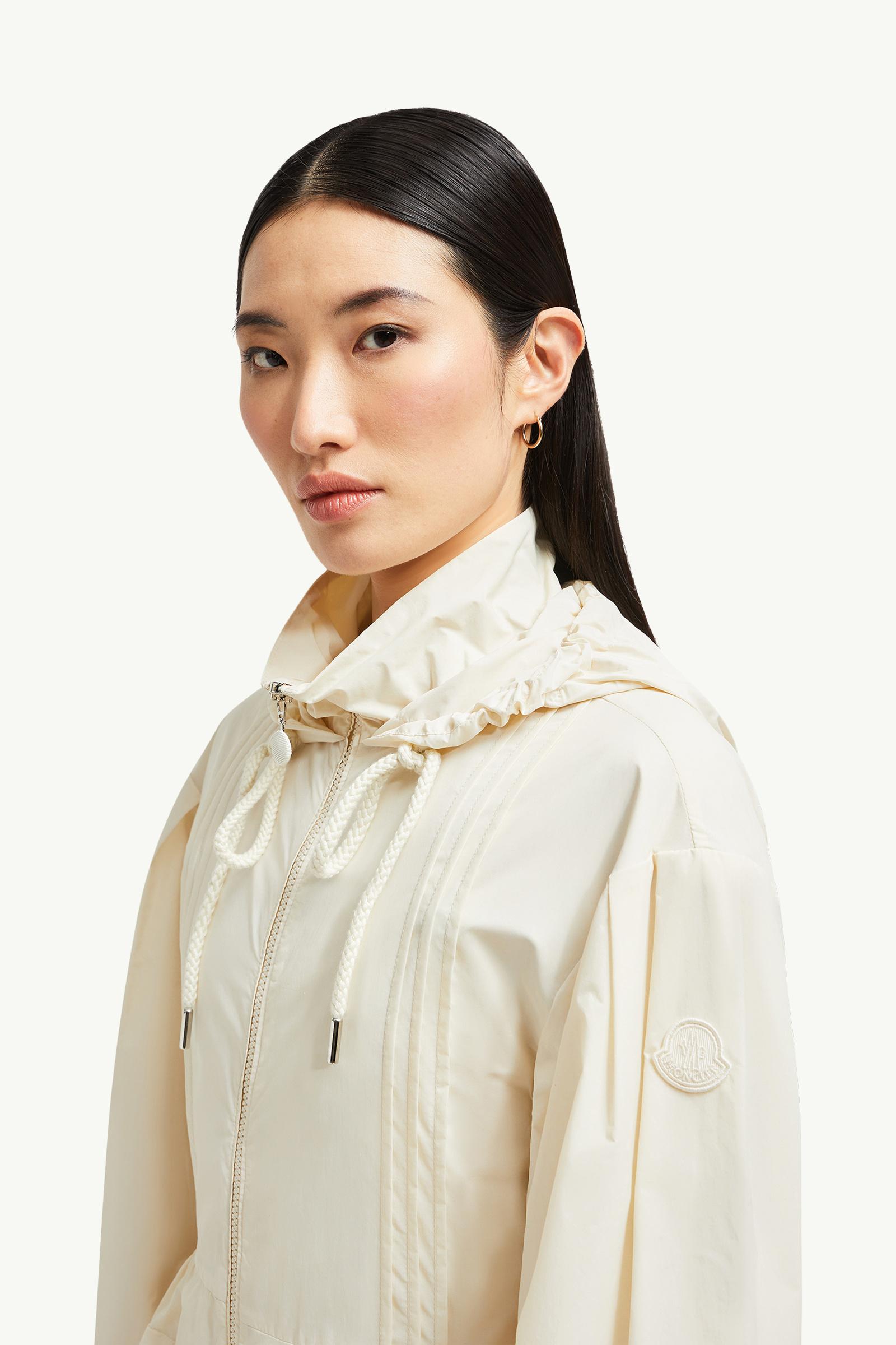 Vabre Hooded Parka Jacket Women White Ivory Moncler 1