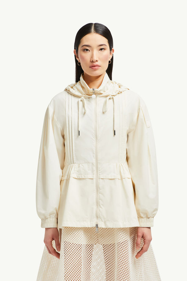 Vabre Hooded Parka Jacket Women White Ivory Moncler 3