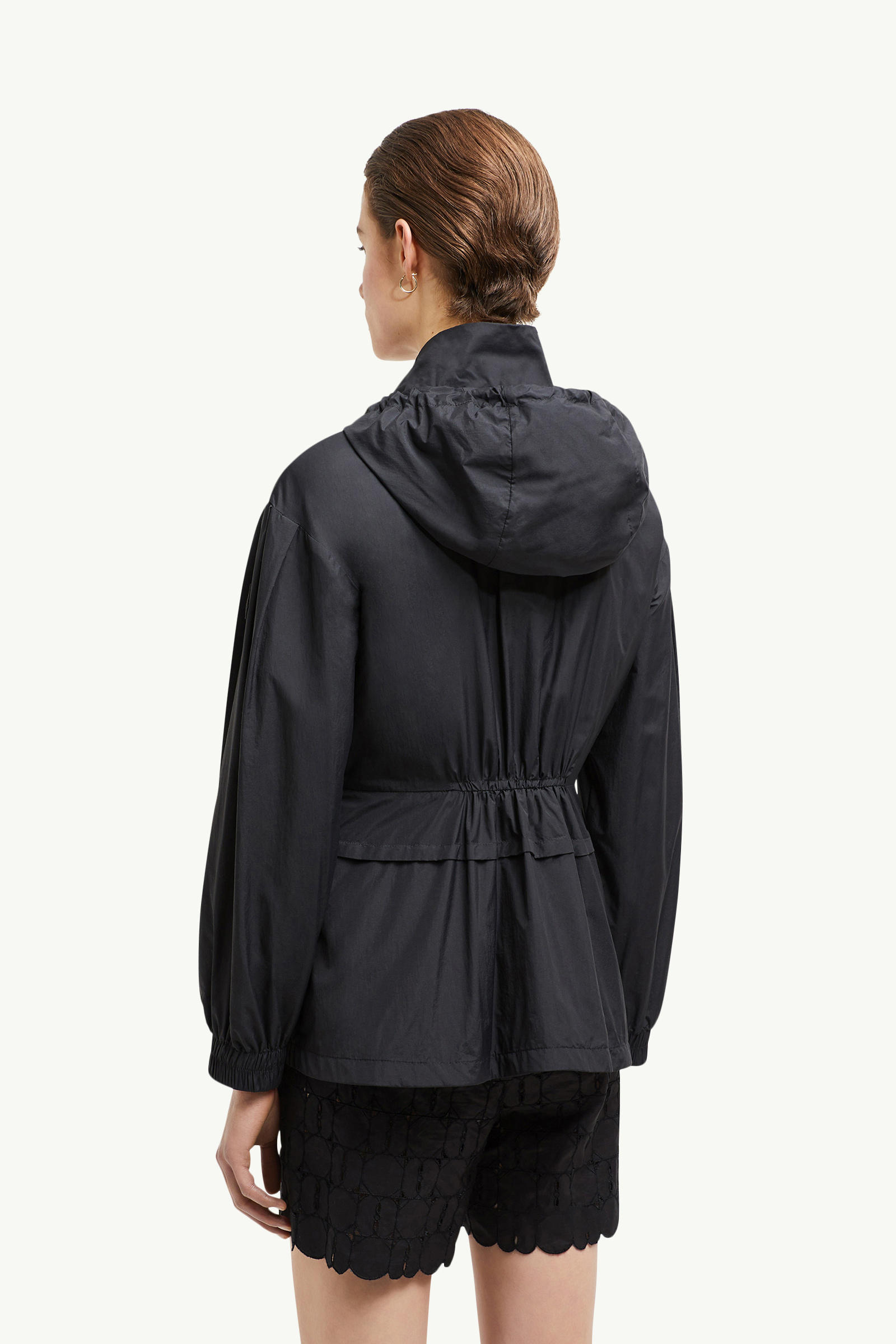 Vabre Hooded Parka Jacket Women Black Moncler 4