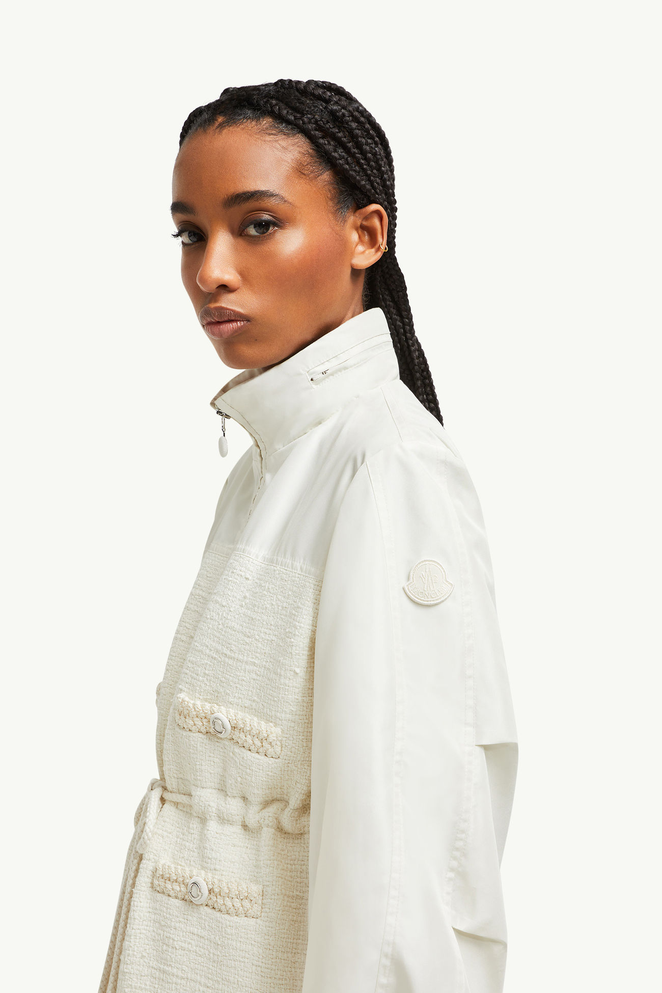 Giacca field con cappuccio Fermont Donna Bianco Moncler 1