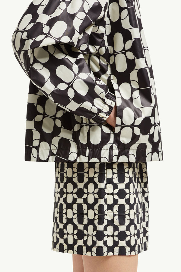 Pichon Hooded Jacket Women Blue & White Moncler 6