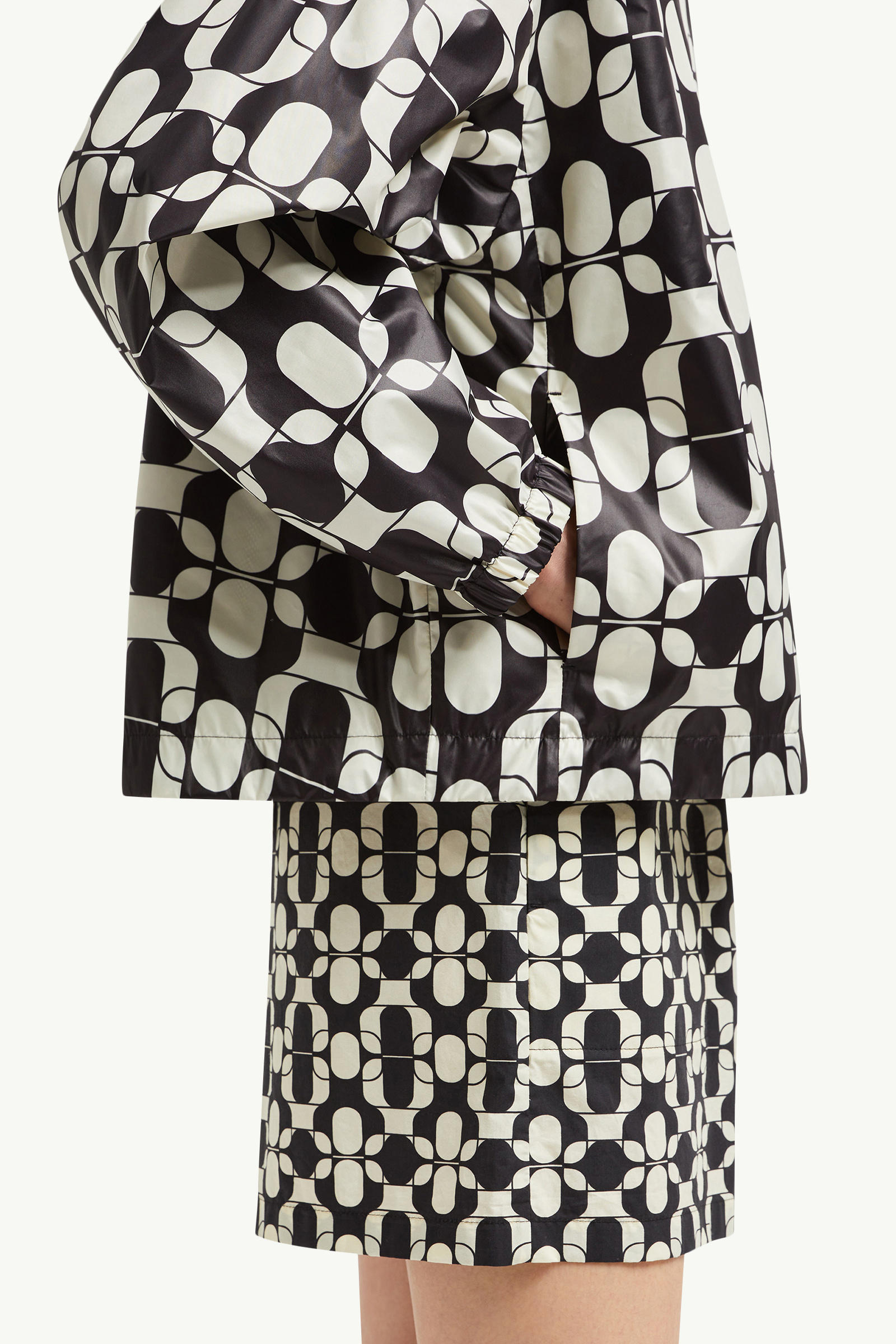 Pichon Hooded Jacket Women Blue & White Moncler 6